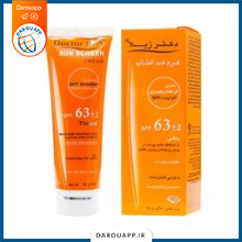 کرم ضد آفتاب +SPF 63 رنگی دکتر ژیلا برای انواع پوست
