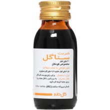 شربت سناگل گل دارو